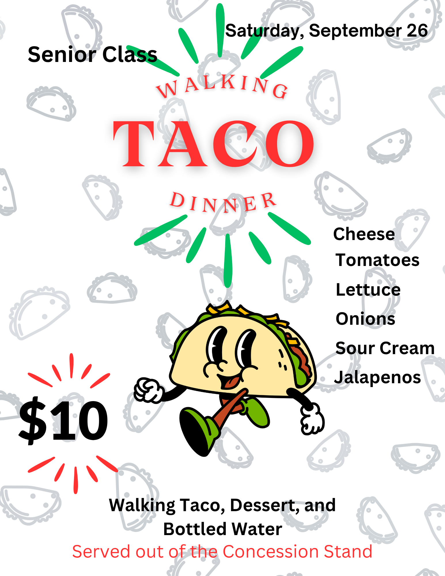 Senior Class Dinner Fundraiser